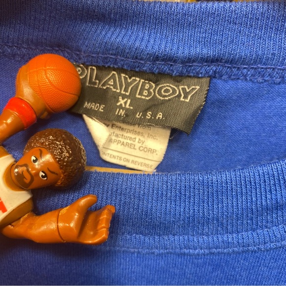 TAGGED XL VINTAGE 1988 PLAYBOY MAGAZINE SCREEN PRINT SINGLE STITCH - Picture 4 of 5